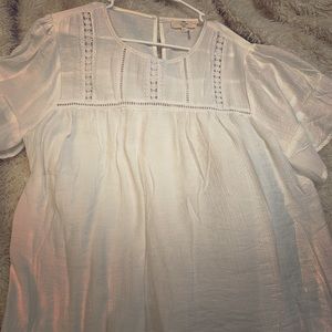 Nwot white hippy shirt